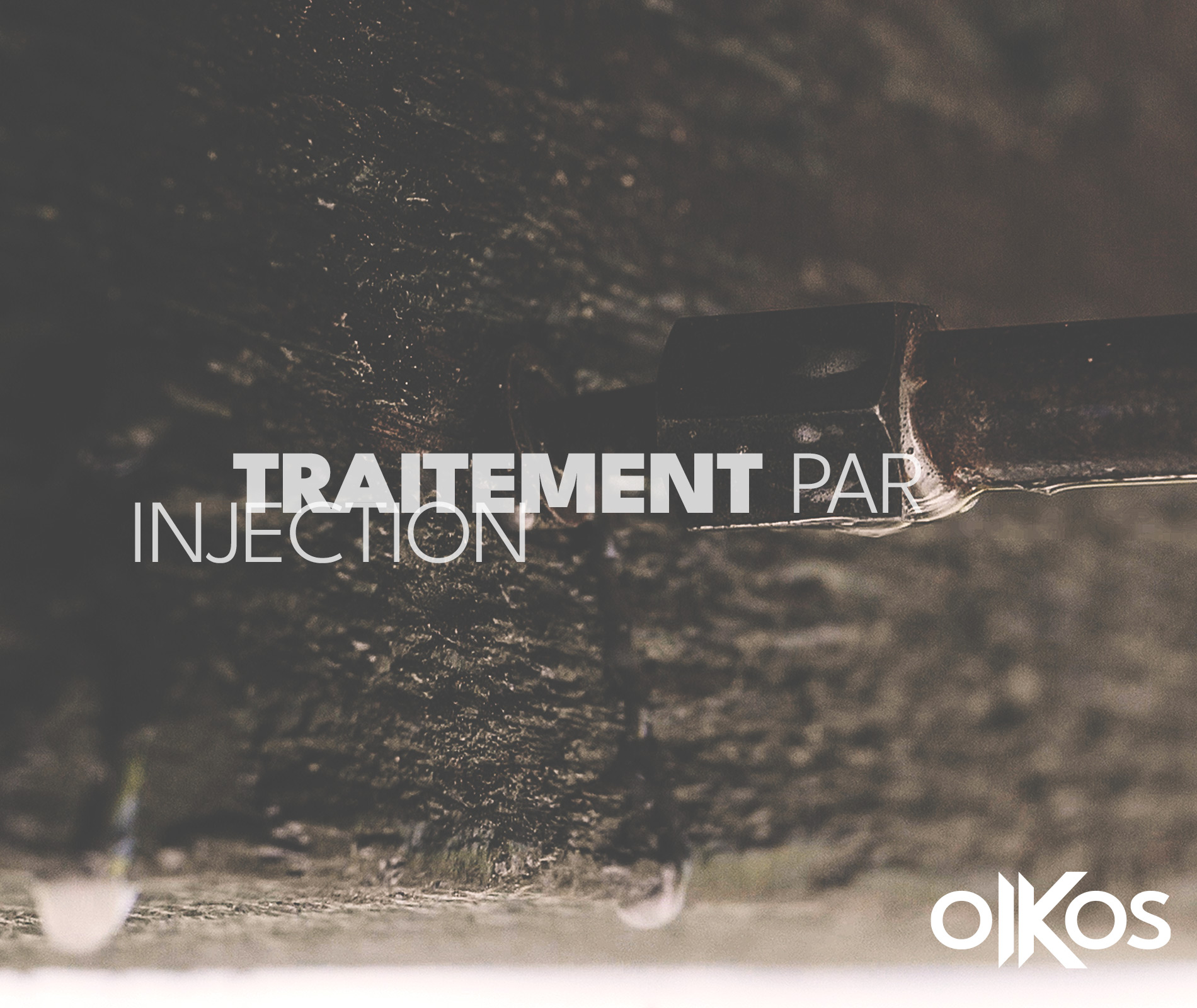 OIKOS TRAITEMENT CHARPENTE BOIS INJECTION